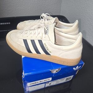 Adidas Spezial Cream and Black Sneakers